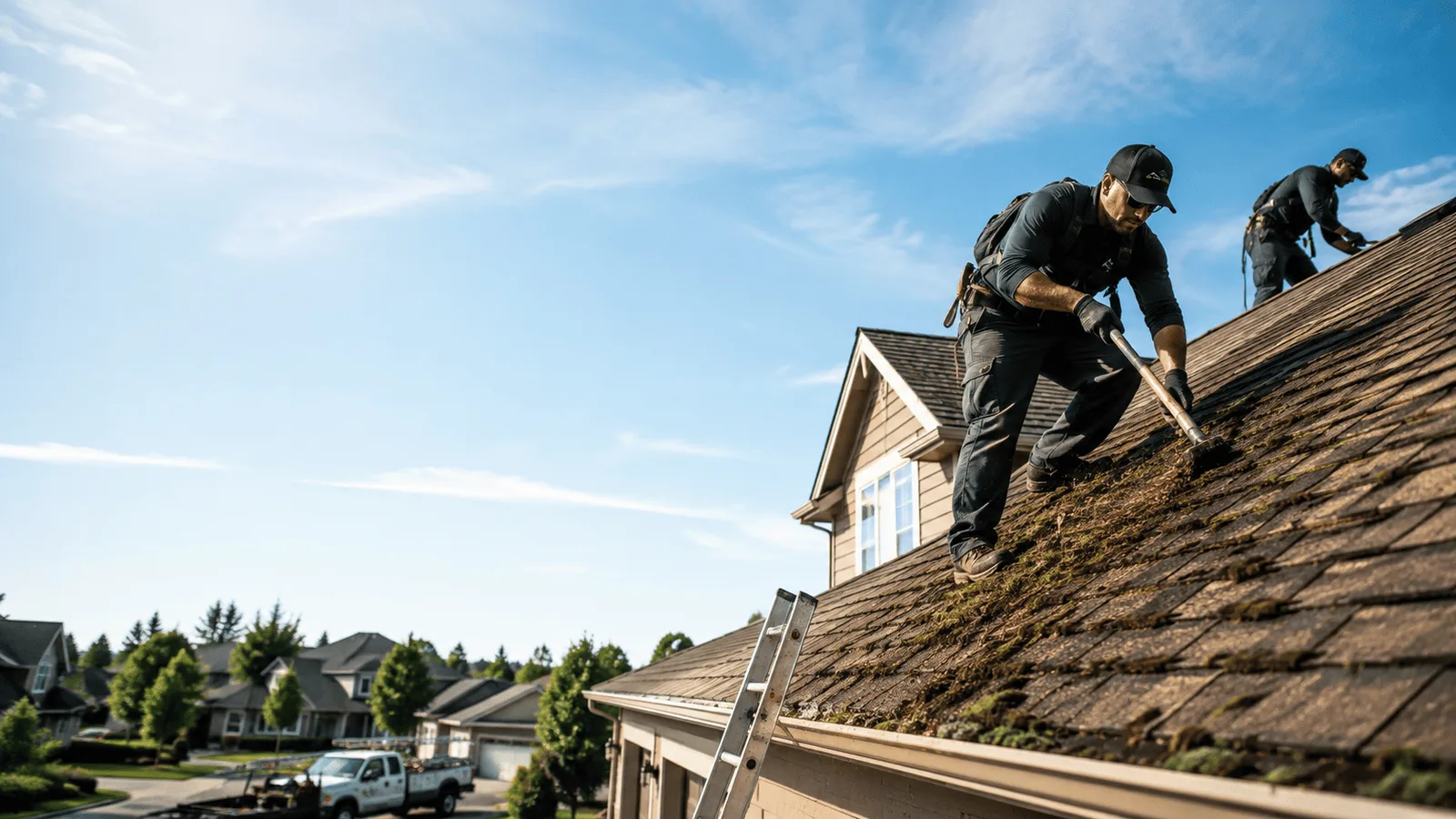Roof Moss Removal in Logsden, OR near me